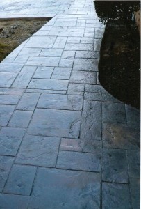 Béton estampé modèle Ashlar