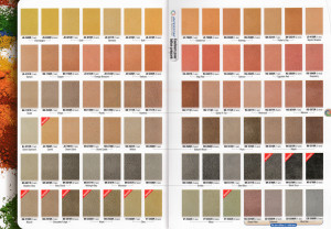 couleurs intégrales pour béton estampés
